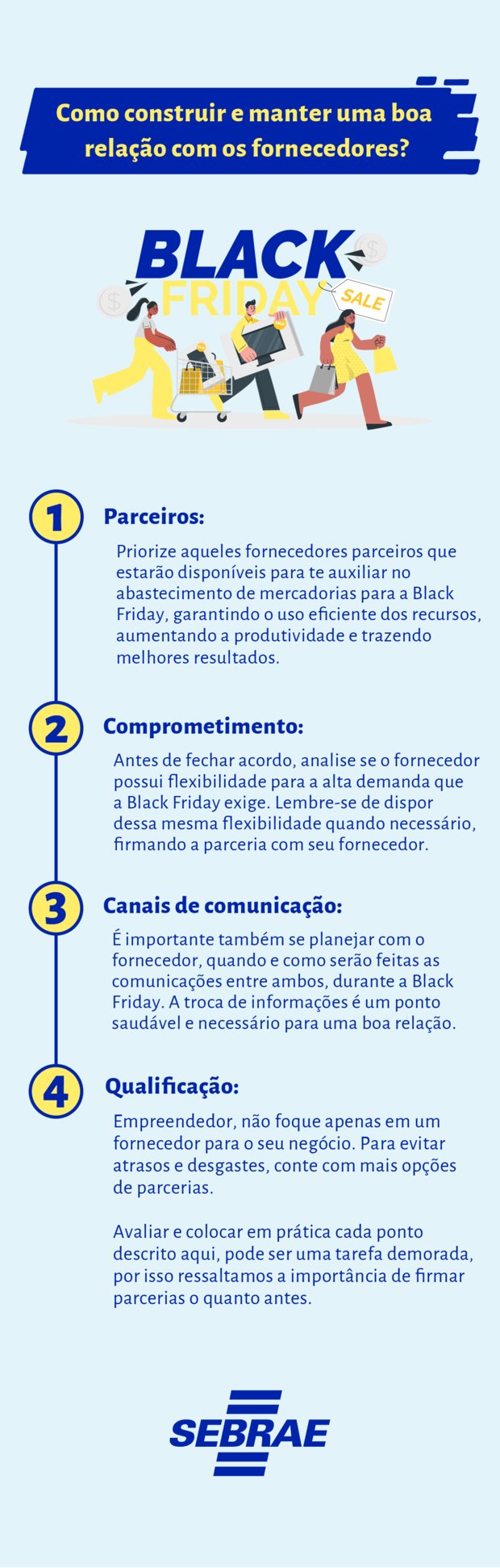 Como construir e manter uma boa relação com os fornecedores - Como obter lucros com fornecedores parceiros na Black Friday