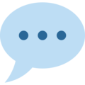Emoji de conversa