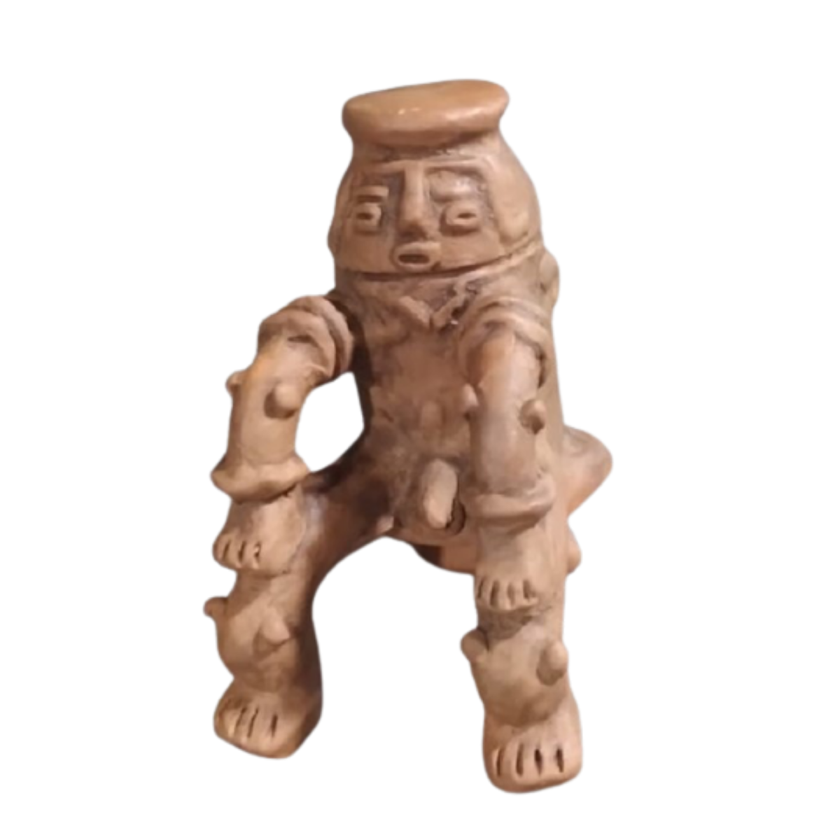 Urna maracá masculina concentração e equilíbrio – réplica P