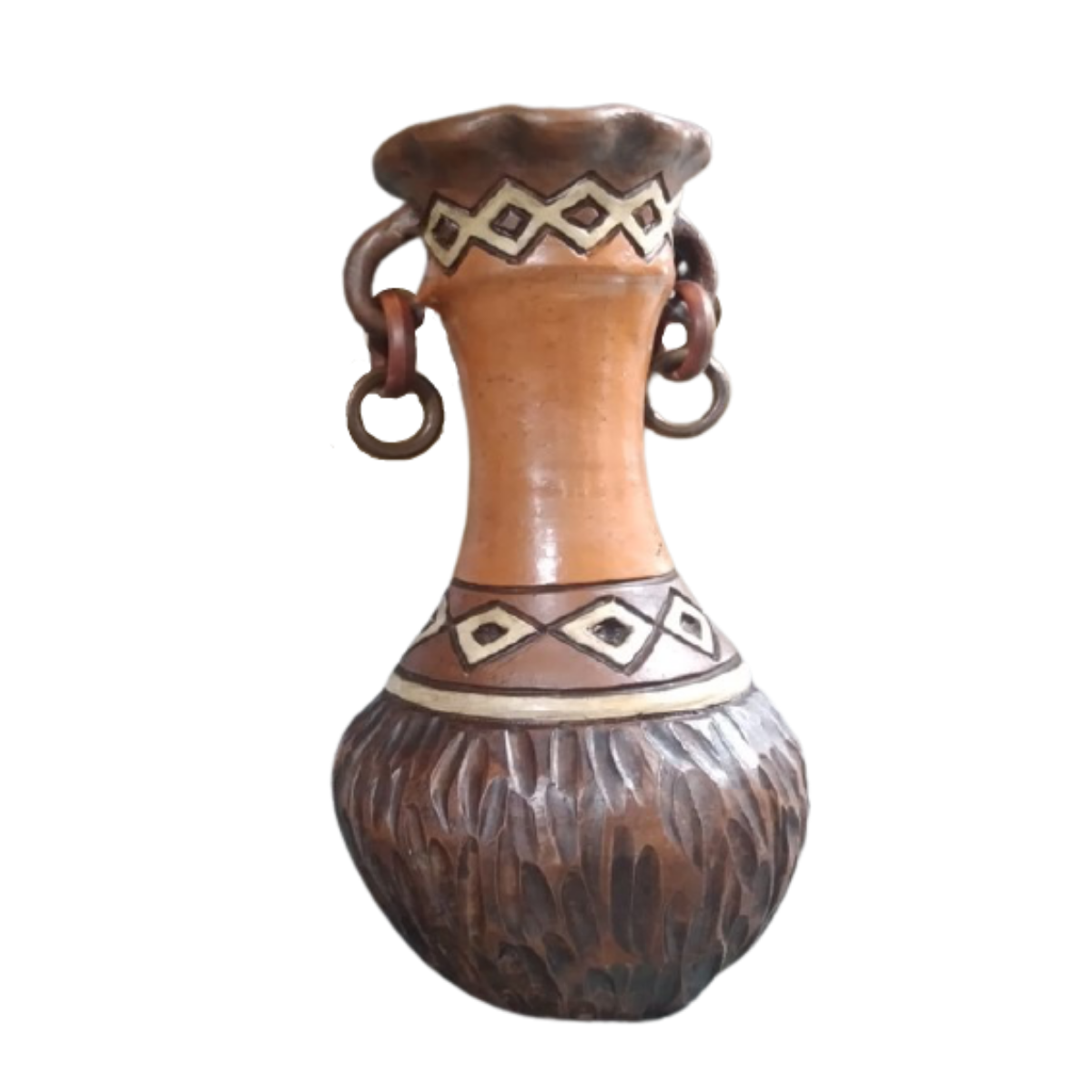 Vaso brinco maracá - respeito a missão 